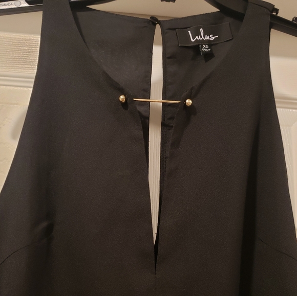 Lulu's Mini Dress with Metal Bar Closure - Picture 4 of 5